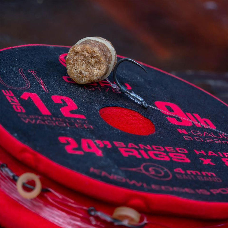 Guru Super Pellet Waggler Rigs With Bait Bands 24inch
